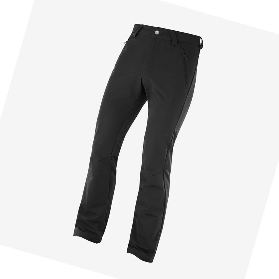 Pantalones Salomon WAYFARER WARM STRAIGHT Hombre Negros | MX 3188FDN